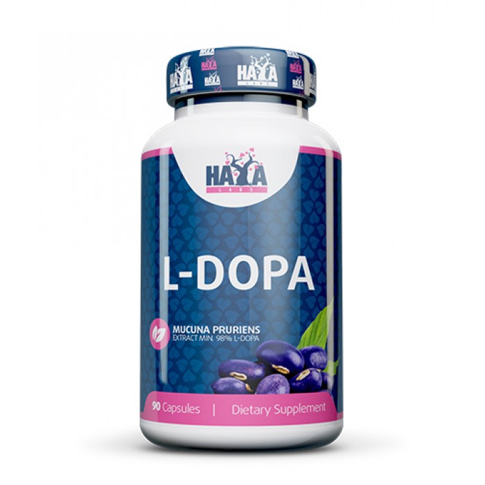 Haya Labs - L-DOPA / Mucuna Pruriens Extract / 90 caps.